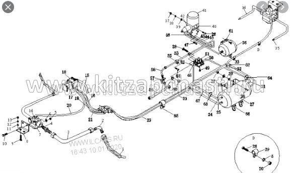 Трубка тормозная Baw Fenix 1065 Евро 3 BP10653590003